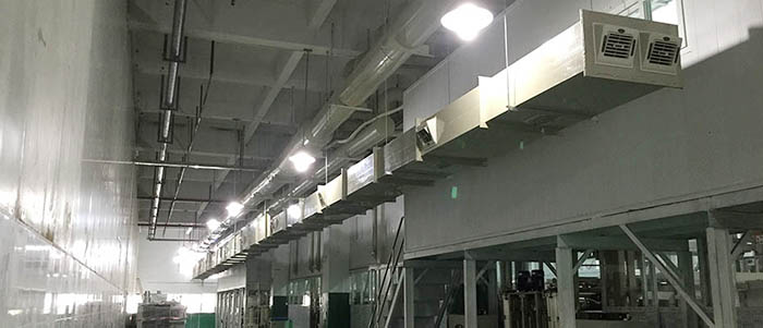 精密五金電子廠廣東長盈環(huán)?？照{(diào)安裝案例